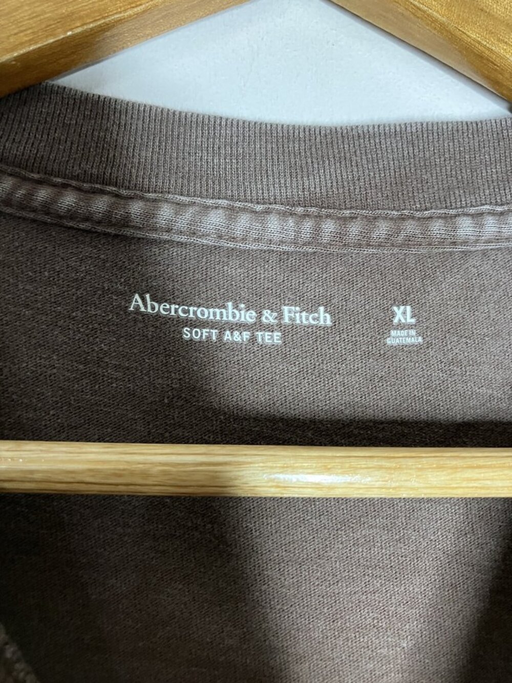 Abercrombie & Fitch Men's XL Brown Jeep Graphic T-Shirt Soft A&F Tee Relaxed - Picture 4 of 7